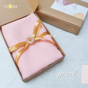 Buy 1 Get 1 Pashmina Polos Tebal Panjang 200x75 Free Bross Packing Box Kado Hadiah Parcel Hijab Perempuan