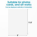 100Pcs Laminating Sheets Clear A4 Thermal Laminate Pouches,Dustproof Lamination Sheet, Laminator Plastic Paper Suitable for Paper /Photo /Card /Notecard. 
