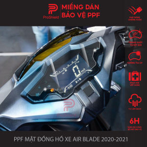 Miếng Dán PPF Bảo Vệ Mặt Đồng Hồ Xe Honda Air Blade 2020 - 2024| PPF AB 150i| 160i| 125i