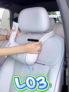 dncnf For Xpeng MONA L03 Car Headrest Waist Pillow Neck Pillow Car Interior Supplies Accessories K6R8Z