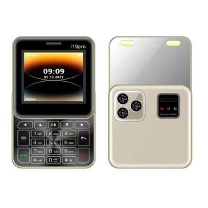i19 pro Mini Mobile Phone Dual SIM Standby Magic Voice Bluetooth Dial FM Radio 4G GSM 2.4" 1050mAh Feature Cellphone