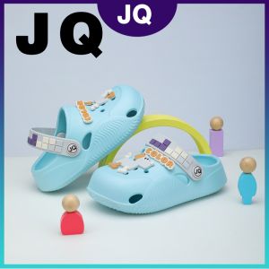 JQ 20-29 Kids Clogs With Cute Charms Lightweight Anti-Slip EVA Sandals For Boys Girls Toddlers