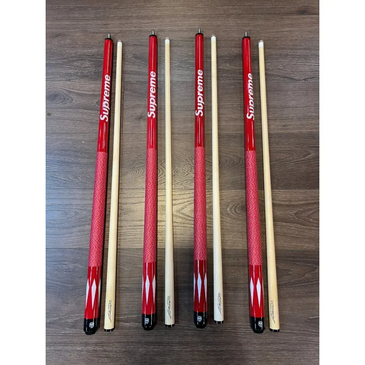 Cơ bida Lỗ SUPREME cao cấp cho CLB. Cơ bida tay quấn chỉ ngọn mộc 13mm