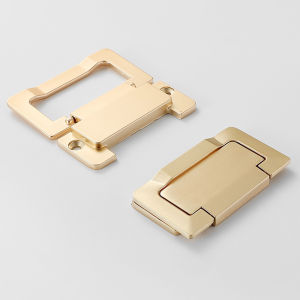 Onuobao Drawer Cabinet Door Flat Concealed Handle Free Punching Invisible Handle TV Cabinet Handle Door Handle Dedside Table