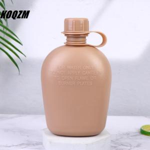 KOQZM Tactical Water Bottle Military Style Large Capacity Leakproof BPA Free for Outdoor Hiking Camping