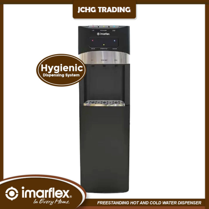 JCHG Imarflex IWD1150BLK Water Dispenser Hot and Cold Bottom Load FreeStanding BPA FREE FOOD