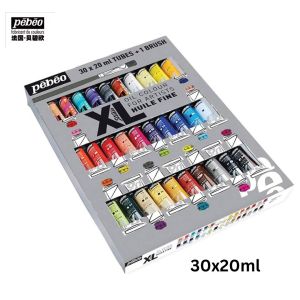 PEBEO XL Studio Fine Oil with Bursh Assorted Tubes multi-coloured- Set of 10/20/30 x 20ml
