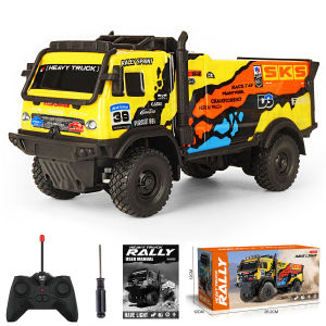 2025 New 1:35 RC Ca Illuminated Graffiti Off road Remote Control Truck Non Charged Boys and Childrens Toy Car Festival Gift