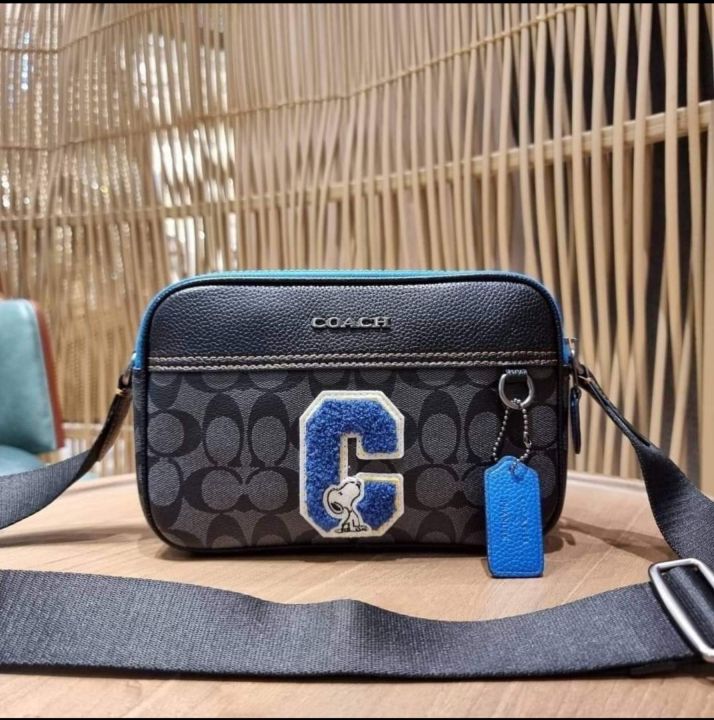 Coach peanuts store bag