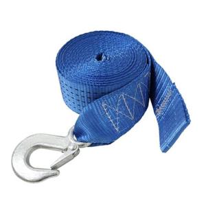 19.7/26.2/32.8ft Heavy Duty Strap Trailer Winch Strap for Towing Vehicles Boats Replacement Winch Strap with Safety Hook