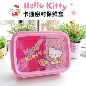 Hello kitty lunch box cartoon lunch box