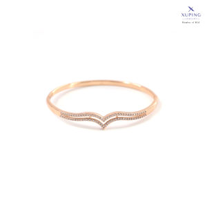Xuping Gelang V Bangle Fuji - Aurel Gelang Fashion Mewah 0131241147