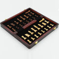 Luxury Magnetic Chess Set Traditional Wooden Folding Chess board Handwork Solid Wood Portable Chess Game. 