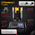 Senter Kepala BAHAN PREMIUM Super Terang 90 Watt Lensa Teleskop Zoom In-Out Tahan 24 Jam Baterai Jumbo Bisa Diganti AOKI AK-3655A PRO IRON EDGE - Headlamp Led Laser Cahaya Putih Super Terang ~FSS. 