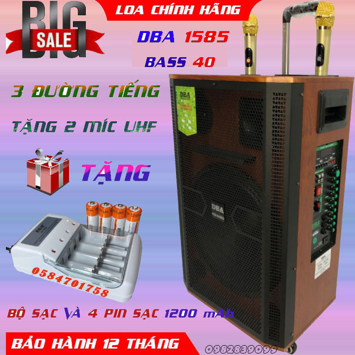 LOA KÉO CAO CẤP DBA 1585 BASS 40 BA ĐƯỜNG TIẾNG ÂM THANH SIÊU CHẤT ...