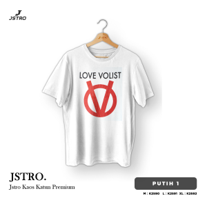 Jstro Kaos Pendek Motif | Putih V