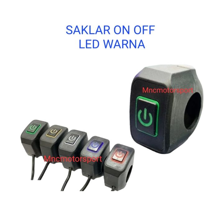 SAKLAR ON OFF LED WARNA UNIVERSAL | Lazada Indonesia