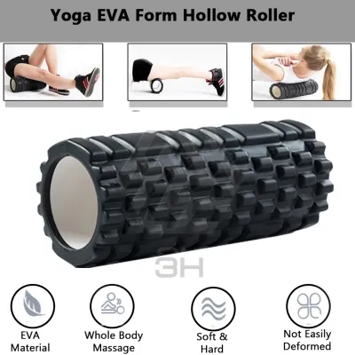 3H Foam Roller Yoga EVA | Yoga Pilates Massage Roller | Muscle Exercise