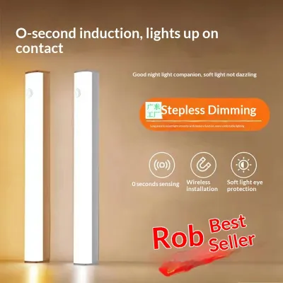 Yzlong thông minh cảm biến cơ thể người đèn Dải LED với sạc USB và từ tập tin đính kèm cho tủ tủ quần áo hành lang đèn ban đêm
