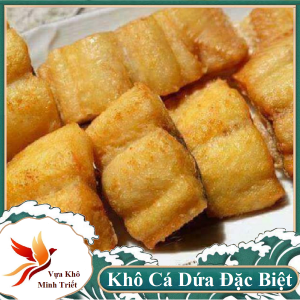 KHÔ CÁ DỨA XẺ KHÔNG XƯƠNG NGON 500G - đồ ăn vặt - đồ khô VỰA KHÔ MINH TRIẾT