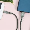 Cáp sạc nhanh  Micro USB 1m Xmobile LTM-02 Xanh rêu hàng  like new giá rẻ đẹp 98-99% chính hãng 100% bảo hành 12 tháng. 