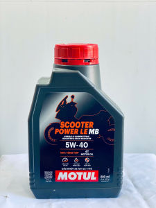 Nhớt Motul POWER LE SCOOTER xe tay ga (Mẩu Mới) - 5W40 - Nhớt Pháp - Chính hãng - Bốc Máy