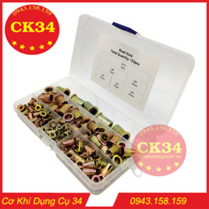 Tán Rút Ecu Rút Hộp Tán Rút Tổng Hợp 150PC
