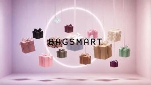 BAGSMART Womens Wallets Puffy RFID Blocking Bifold Card Holder WalletCoin Purse with Clear ID Window for Women