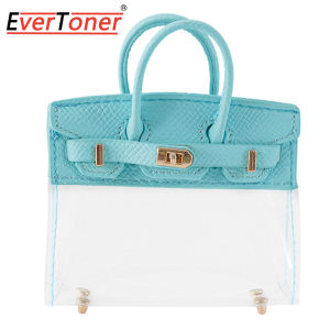 EverToner Key Holder Fashionable Delicate Womens Handbag Keychain Accessories Transparent Key Chain Mini Bags