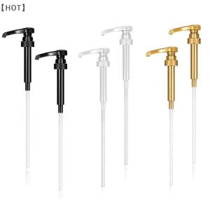 【Local Stock】 1PC Syrup Pumps Dispenser Replacement Sauce Pressure Nozzle Bottle Pump Containers for Coffee Kitchen Seasoning Liquid