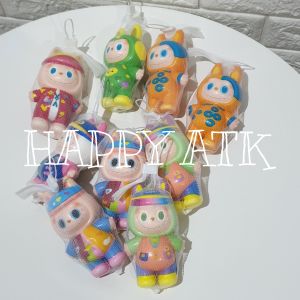 SQUICY SQUISHY KARAKTER KEROPI DAN LABUBU LUCU IMUT SLOW RISING MAINAN