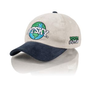 Otsky Topi Pria Corduroy Ft Logo Globe Premium