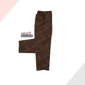 Celana Panjang Sekolah Anak SD MI Seragam Laki laki Pinggang Karet