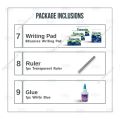 ERC Grade 4 - 57in1 Bundle Pack School Supplies Set | Notebook | Writing Pad | Sharpener | Eraser. 