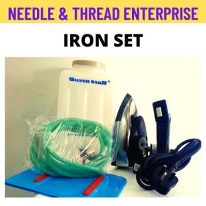 IRON / SILVER STAR STEAM IRON ES-94A / SETERIKA STEAM SILVER STAR ES-94A / STEAM IRON (READY STOCK)