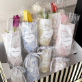 Bloom.hub 10PCS Vintage Floral Art Rose Design Bouquet Wrapping Paper Flower Gift Florist Wrapper Kertas Bunga Pembalut. 