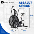 Air bike Exercise จักรยานแอร์ไบค์ จักรยานออกกำลังกาย จักรยานฟิตเนต AIRBIKE -Homefitools. 