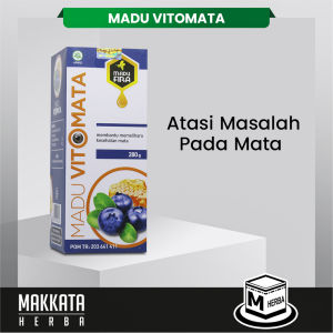 MADU VITOMATA Madu Ekstrak Bilberry Obat Herbal Mata Buram Berlemak Silinder ORIGINAL BPOM