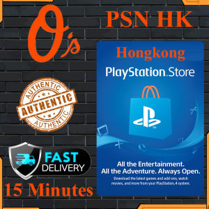 PSN HK - 80HKD 200HKD 300HKD 500HKD 3months 12months PS PLUS HK and Playstation PSN HKD Credits - (Fast Email Delivery5) - Os Game Tech Store