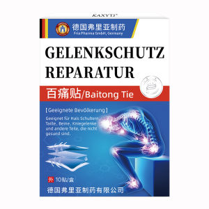 German Friar Pain Relief Patch Penetrating Bone Patch for Muscle Relaxation and Joint Mobility External Use for Knee and Cervical Joints Old Black Patch for Stretching Muscles