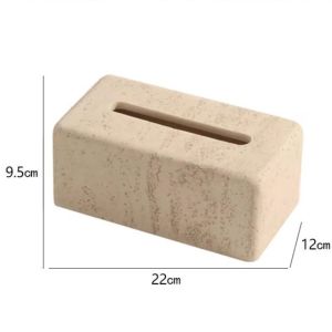 Sacesr Creative Tissue Simple Rectangular Wet Tissue Case Luxury Elegant Napkin Tissues Paper Kitchen Tissues Storage 9H4B3