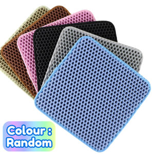 Waterproof Double Layer Cat Litter Mat Trapper Pad Trapping Car Kucing Pasir Kucing 宠物猫砂垫