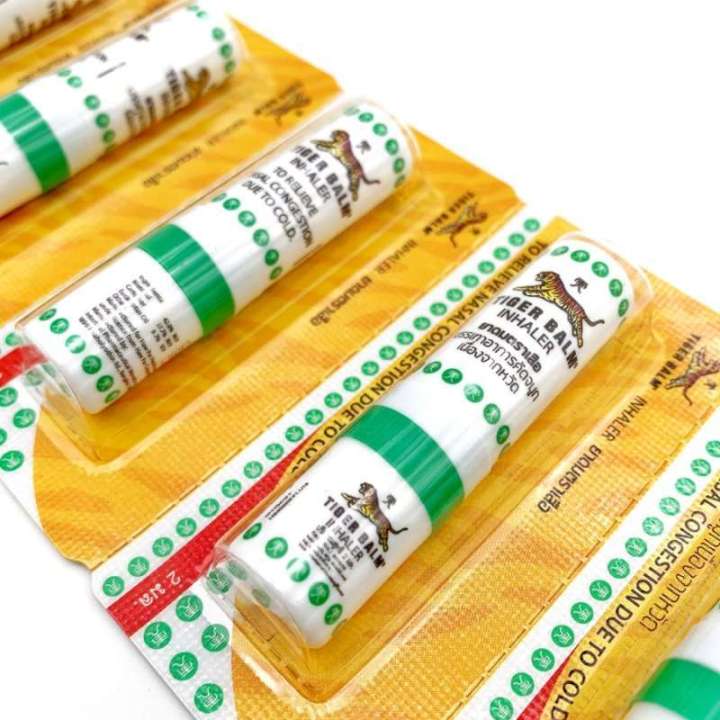 Tiger Balm Authentic Thailand Inhaler 2 in 1 Lazada PH