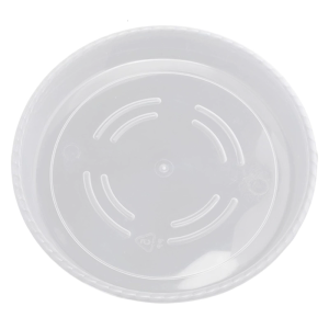 9/10.5 Inch Clear Flower Pot Saucers: Durable Plastic Plant Drip Trays For Indoor Gardening