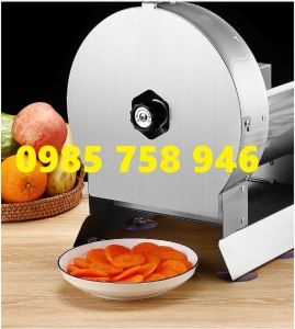 máy thái lát xả ớt giềng khoai tây chuyên dụng từ 1mm - 20mm
