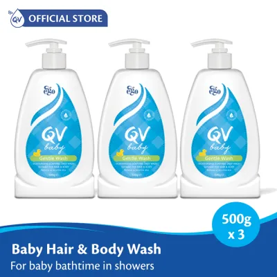 [Bundle of 3] QV Baby Gentle Wash 500g x 3
