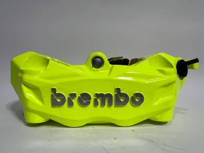 BREMBO M3 OR K50 4POT CALIPER+4 PISTON PUMP COMBO SET | FREE BRAKE PAD 1 PAIRS | WITH BRACKET BUSH OIL CAP & SCREW