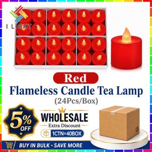(Wholesale/1 CTN) Flameless Candle Lamp Tea Lamp Christmas Wedding Decoration Lamp