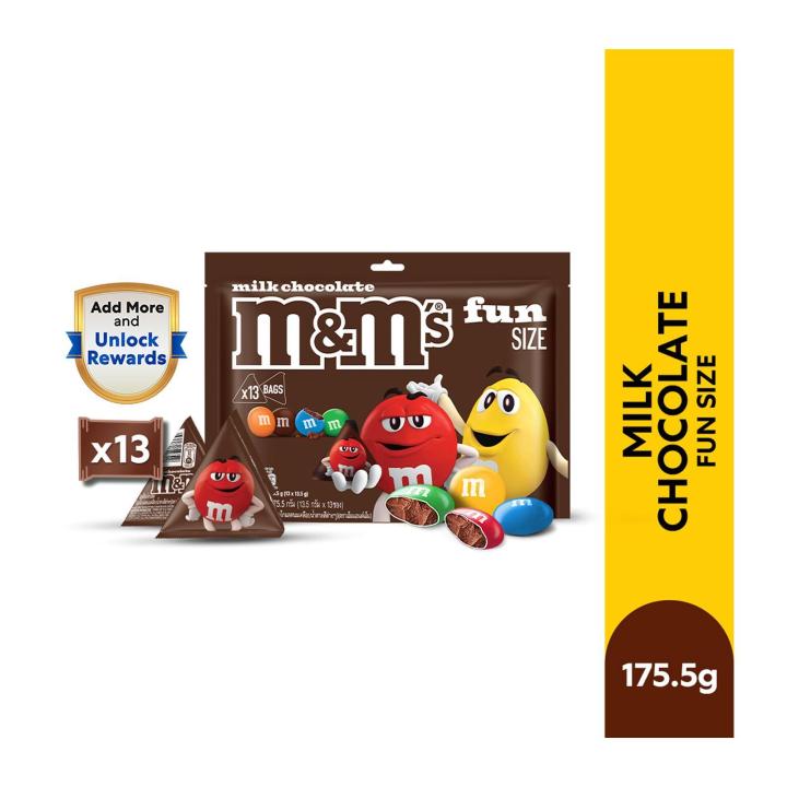 M&Ms Milk Chocolate Fun Size 175.5G M And M Fun Size Fun Size