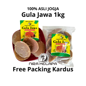 Gula Merah 1kg Asli Jogja Nira Kelapa Batok Jawa Original Premium Brown Sugar Gulo Jowo Legen
